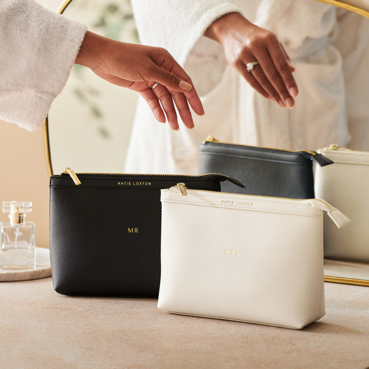 Mr. and Mrs. Toiletry Bag Set
