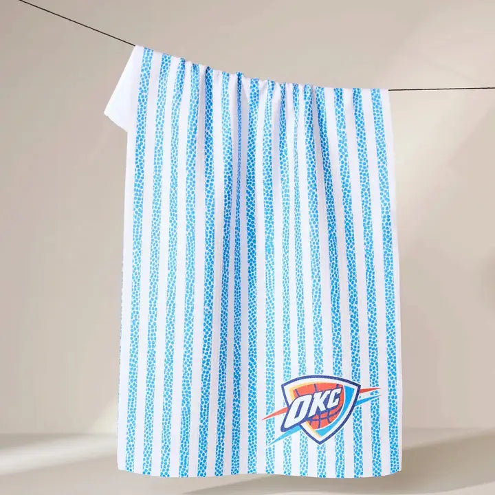 OKC Grip Stripe Tea Towel