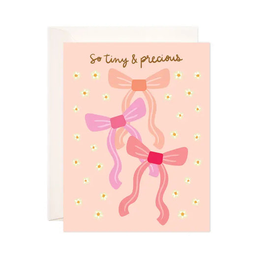 Precious Bows Greeting Card