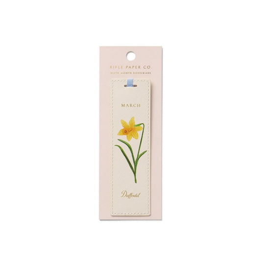 Birth Month Bookmark - March