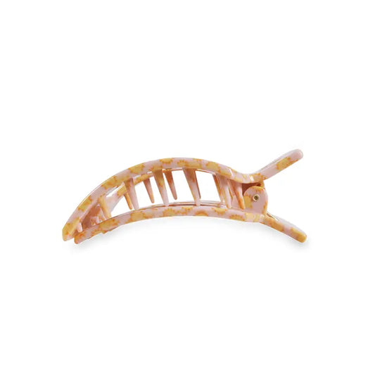 Medium Flat Square Hair Clip - Sunny Days Ahead