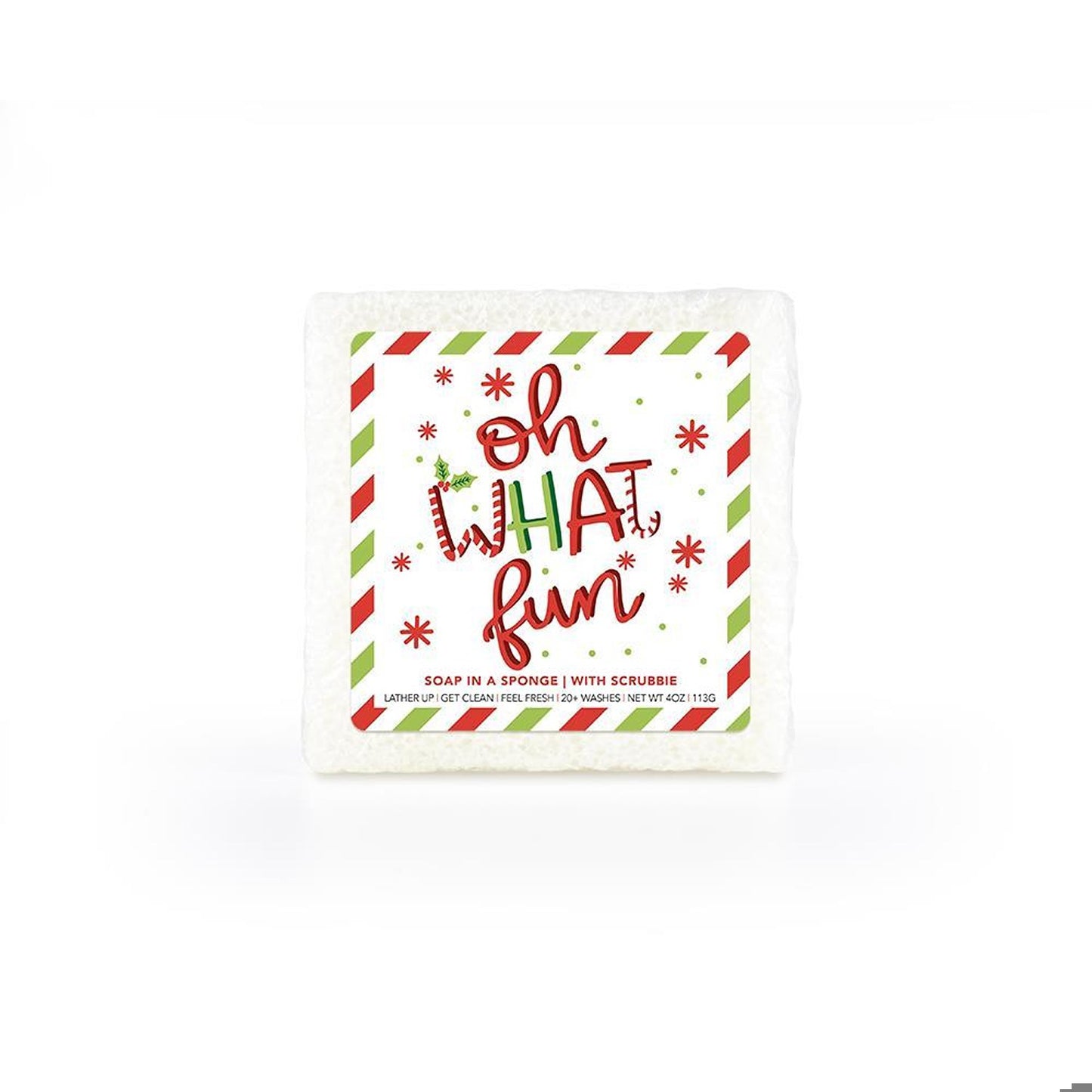 Oh What Fun Soap Sponge