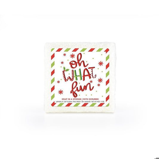 Oh What Fun Soap Sponge