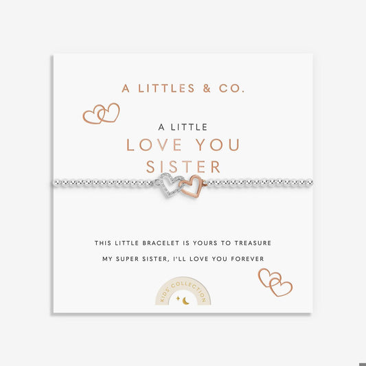 Kids' A Little Bracelet - Love You Sister