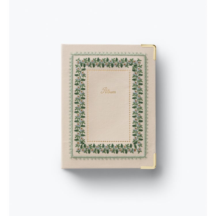 Embroidered Photo Album - Portico
