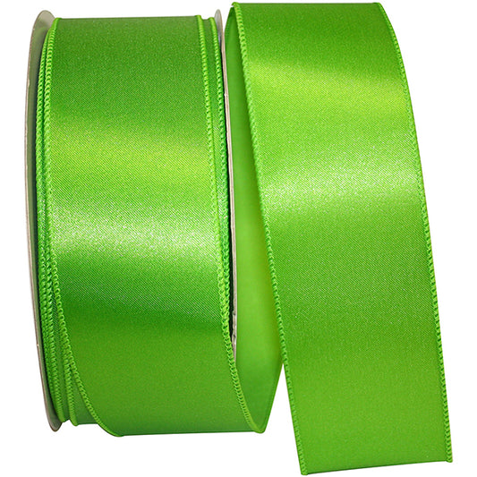 Satin Value Wired Edge Ribbon | Citrus, 2.5", 50 yards