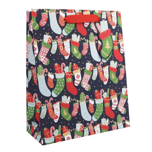 Large Gift Bag - Stockings