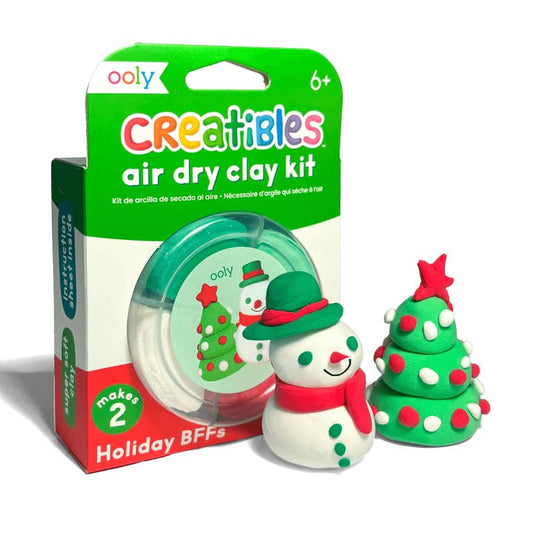 Creatibles Air Dry Clay Kit - Holiday Bffs