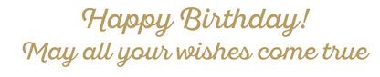 Birthday Card - Colorful Birthday Candles Foil
