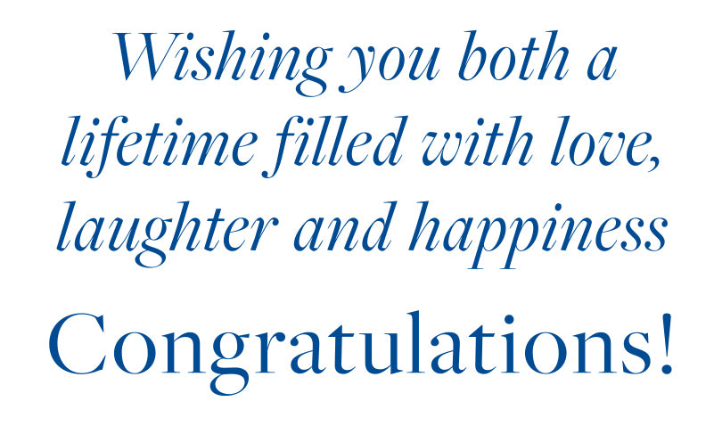 Wedding Card - Wedding Day Floral Foil