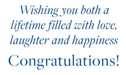 Wedding Card - Wedding Day Floral Foil