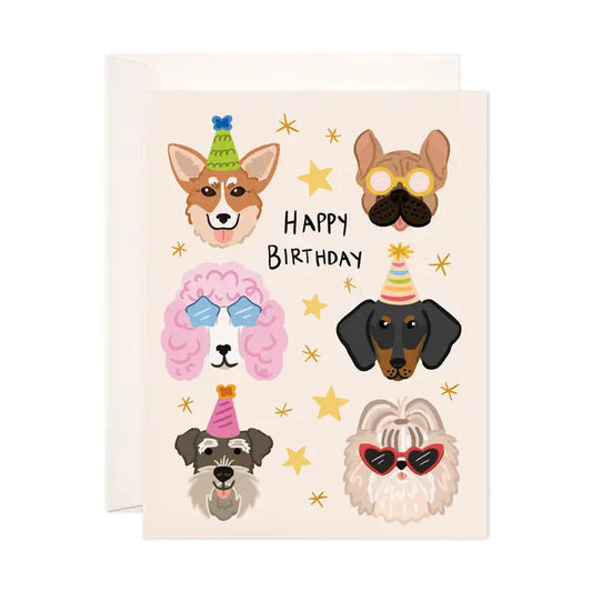 Birthday Dogs Birthday Card