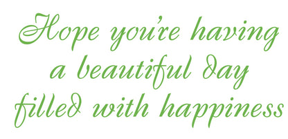 Thinking of You Card - Daffodil Field