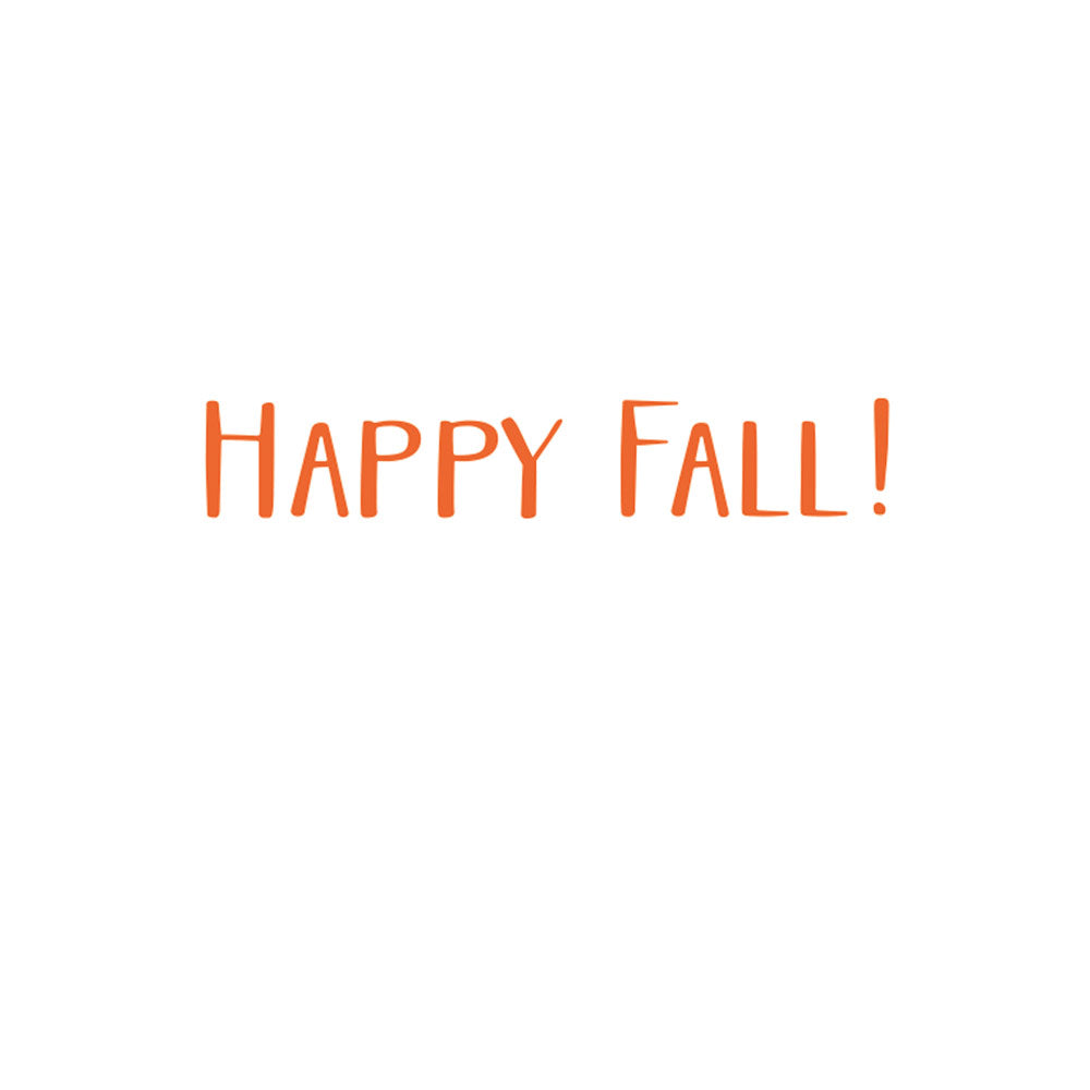 Fall Card -  Oak Leaf