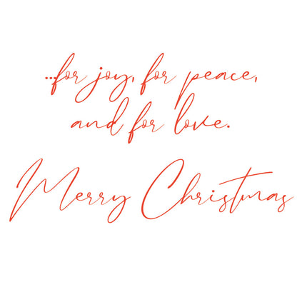 Christmas Card -  Ornament And Holly