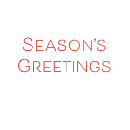 Christmas Card - Holly Topiary