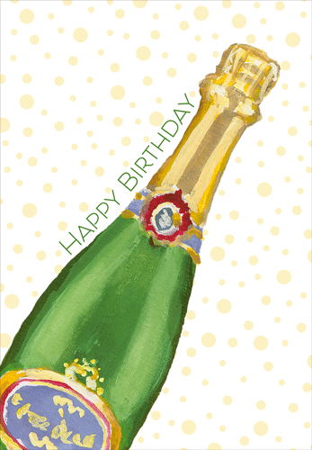Birthday Card - Birthday Fizz