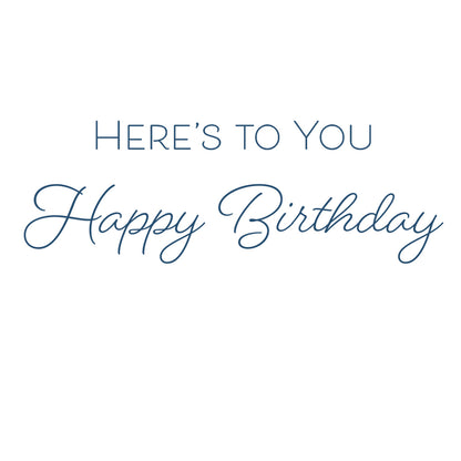 Birthday Card - A Very Good Year