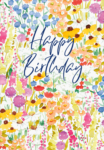 Birthday Card - Primavera