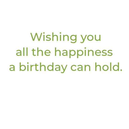 Birthday Card - Poppy Birthday Foil