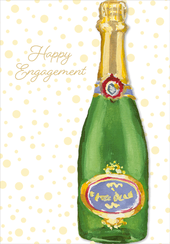 Engagement Card - Celebrate Fizz Foil