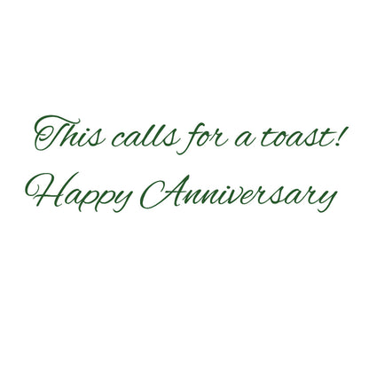 Anniversary Card -  Bubbly