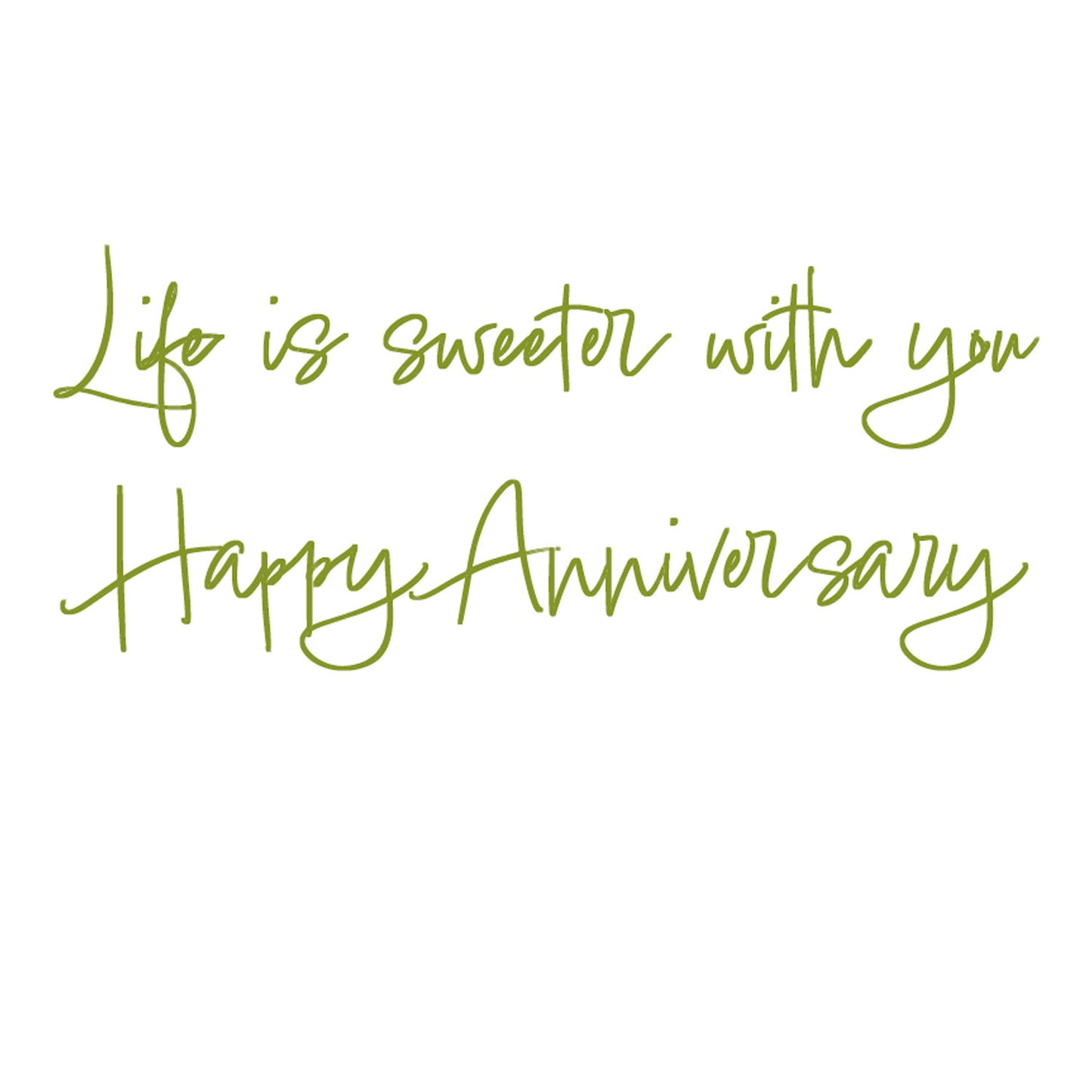 Anniversary Card - Quite A Pear
