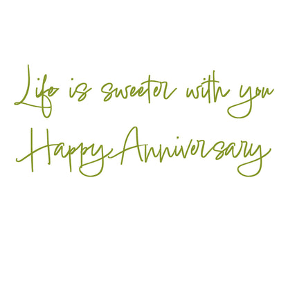Anniversary Card - Quite A Pear