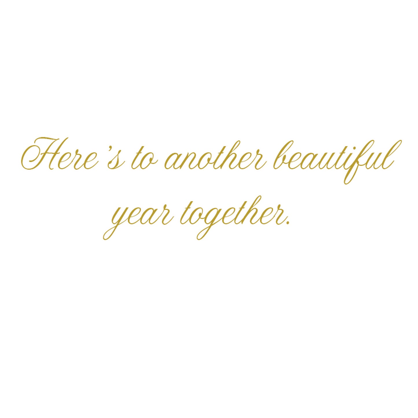 Anniversary Card - Butterfly Foil