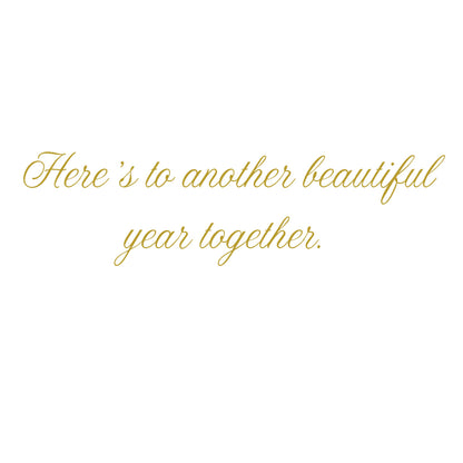 Anniversary Card - Butterfly Foil