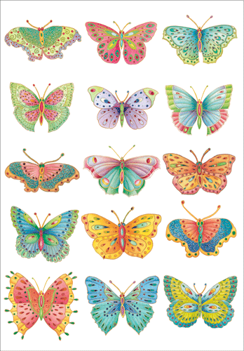 Thank You Card - Butterflies