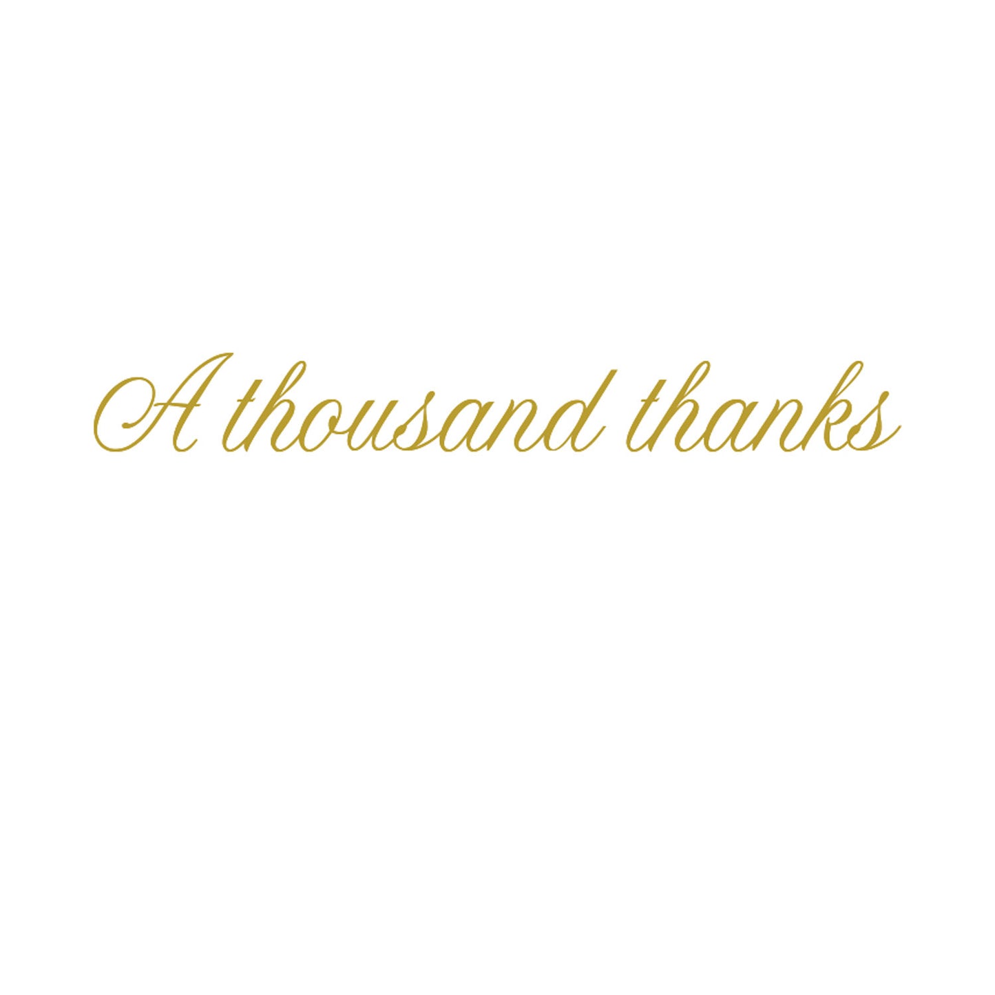 Thank You Card - Butterflies
