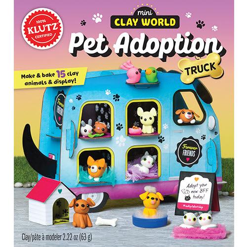 Mini Clay World Pet Adoption Truck
