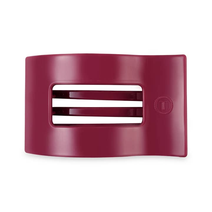 Small Flat Rectangle Hair Clip - Wild Side