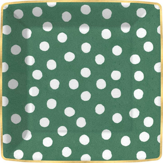 Dinner Plate - Spot On Green