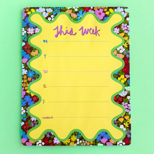Chloe Floral Weekly Planner