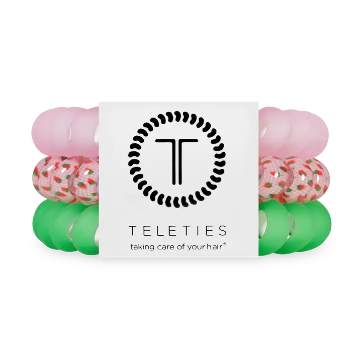 Large Spiral Hair Coils - Handpicked Strawberry