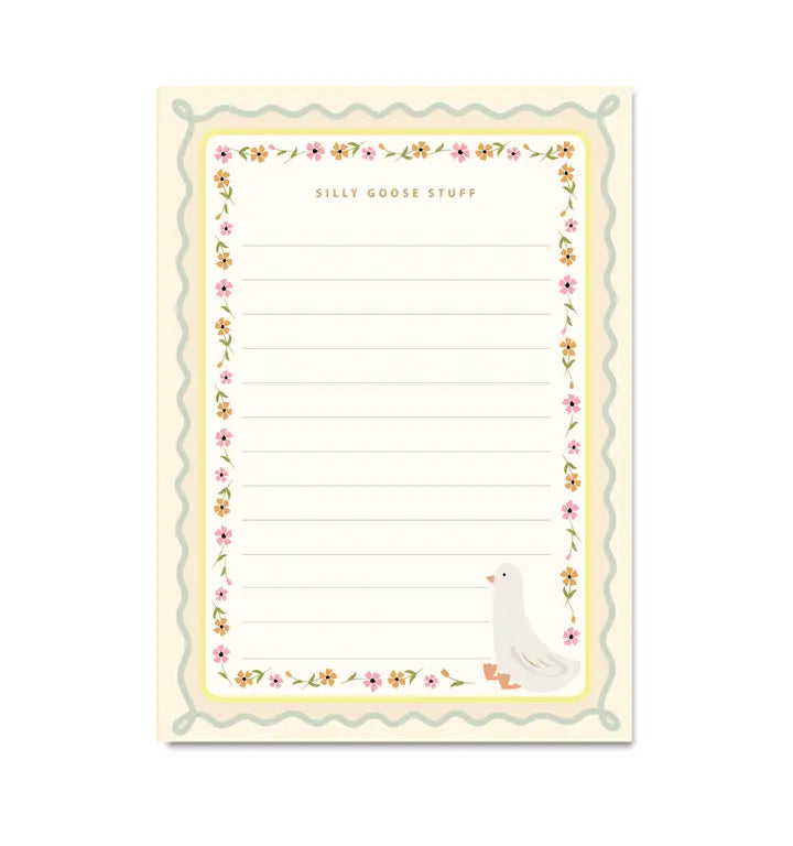 Silly Goose Stuff Notepad