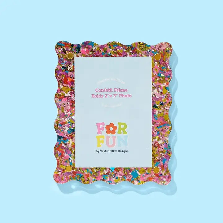 2x3 Magnetic Frame - Happy Confetti