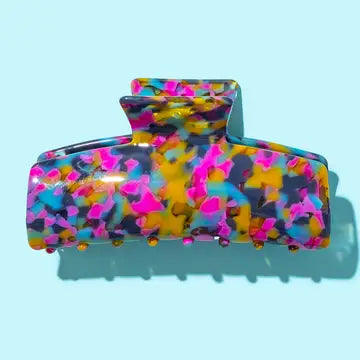 Claw Clip - Colorful Tortoise