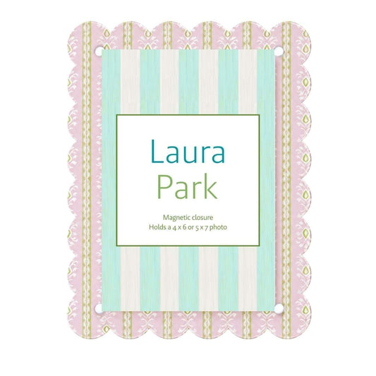 Acrylic Picture Frame - Rosemary Stripe Pink