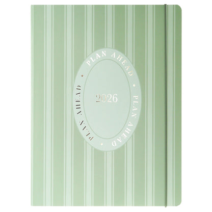 18-Month Planner - Cottage Stripe
