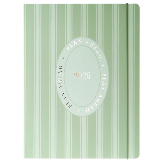 18-Month Planner - Cottage Stripe
