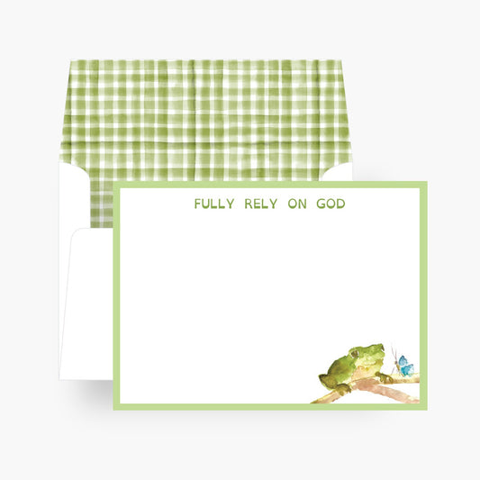 Children's Stationery - Fully Rely on God