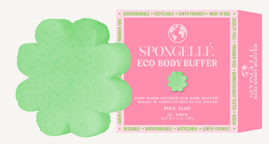 Eco Body Buffer Sponge - Pink Aloe