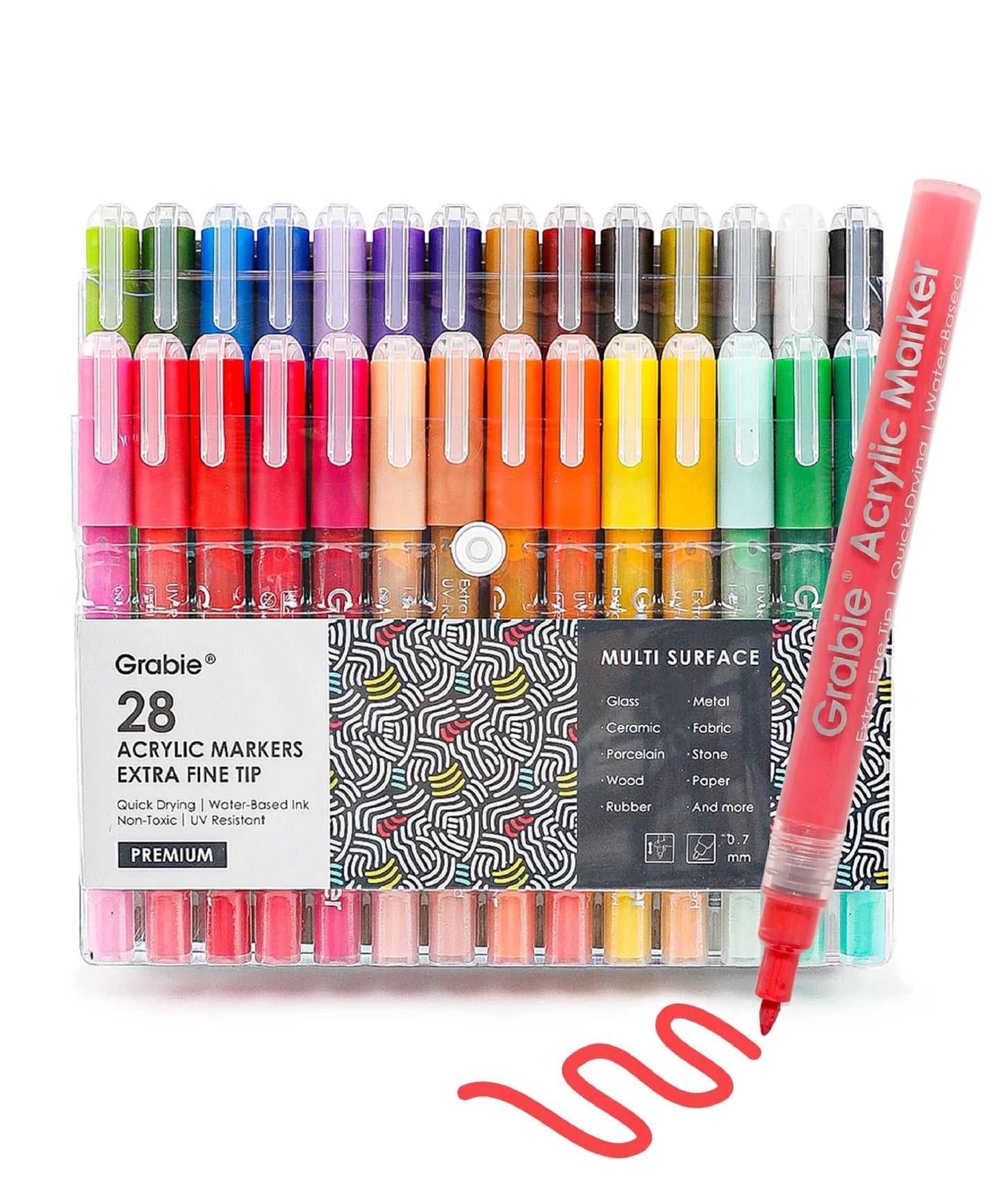Extra Fine Tip Acrylic Paint Markers