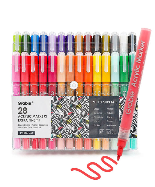 Extra Fine Tip Acrylic Paint Markers