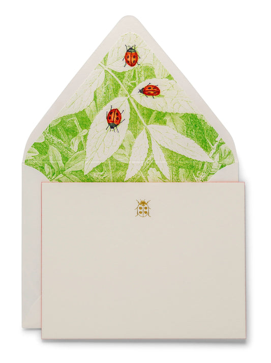 Letterpress Boxed Cards - Ladybug