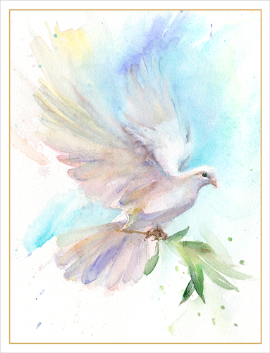 Boxed Christmas Cards - Peace Dove