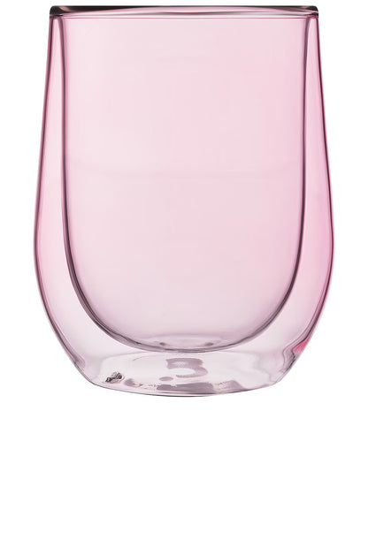Glass Stemless - Double Pack - Blush